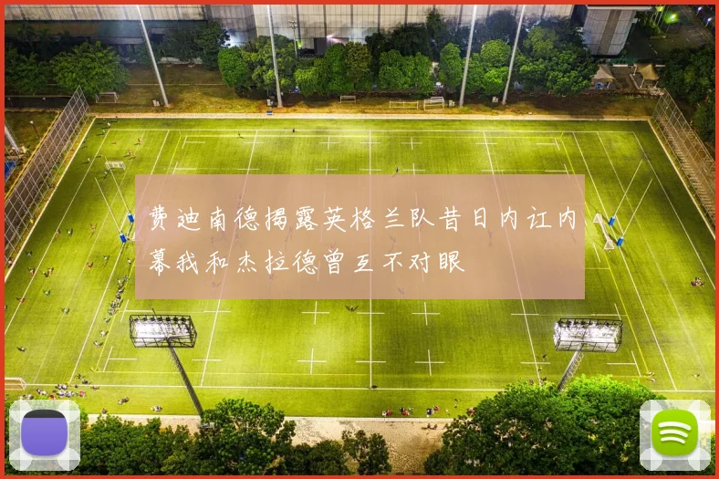 费迪南德揭露英格兰队昔日内讧内幕我和杰拉德曾互不对眼